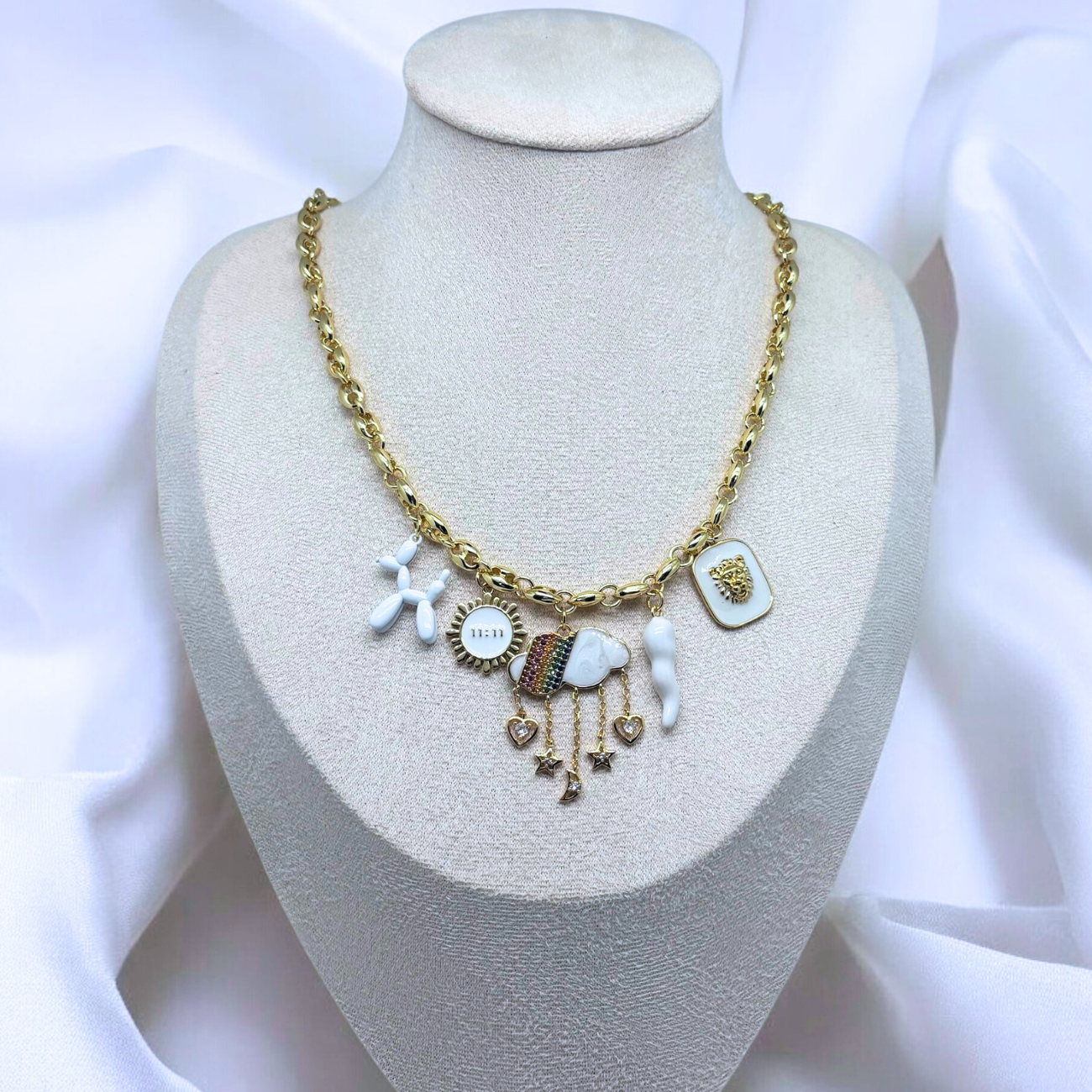 Rainbow Dust Necklace (Handmade & Limited Edition)