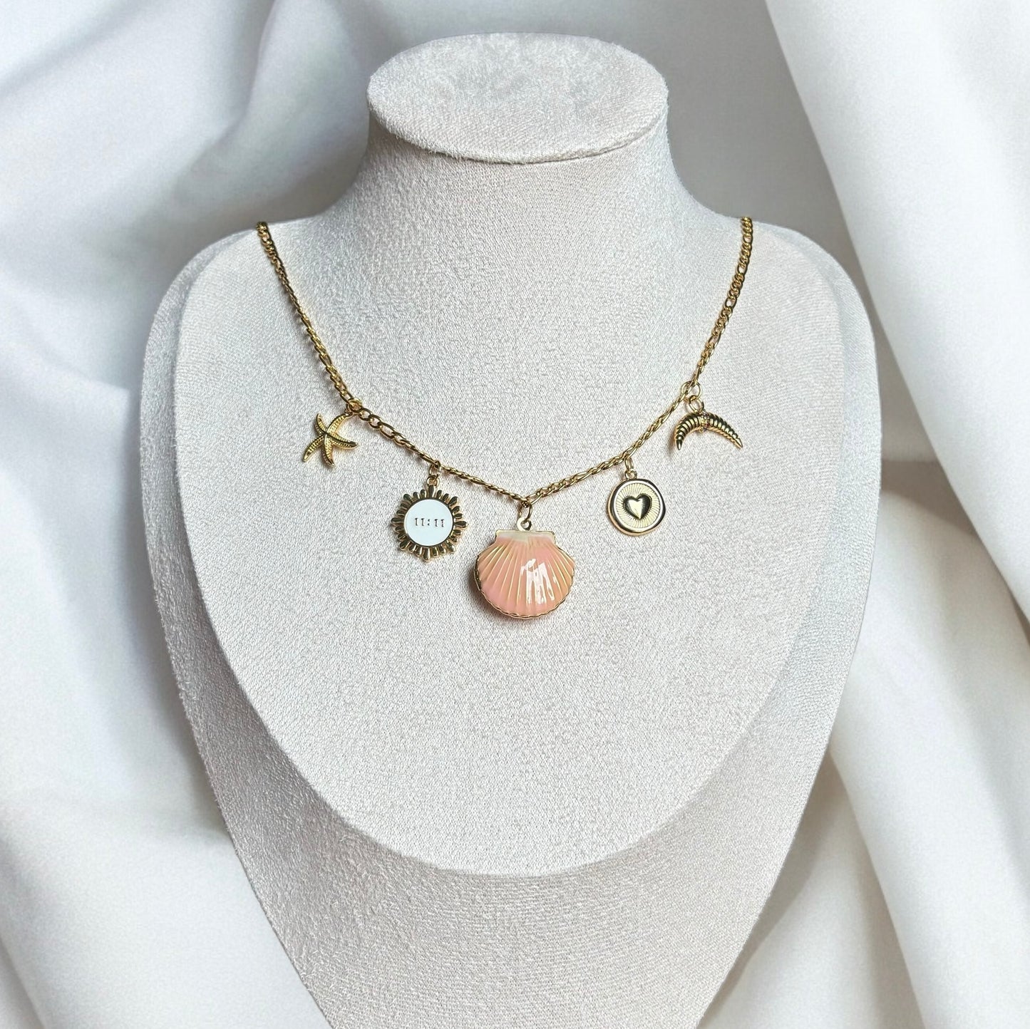 Seashell Serenade Necklace (Handmade & Limited Edition)