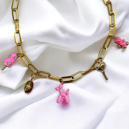 Pink Sweetness Necklace (Handmade & Limited Edition)