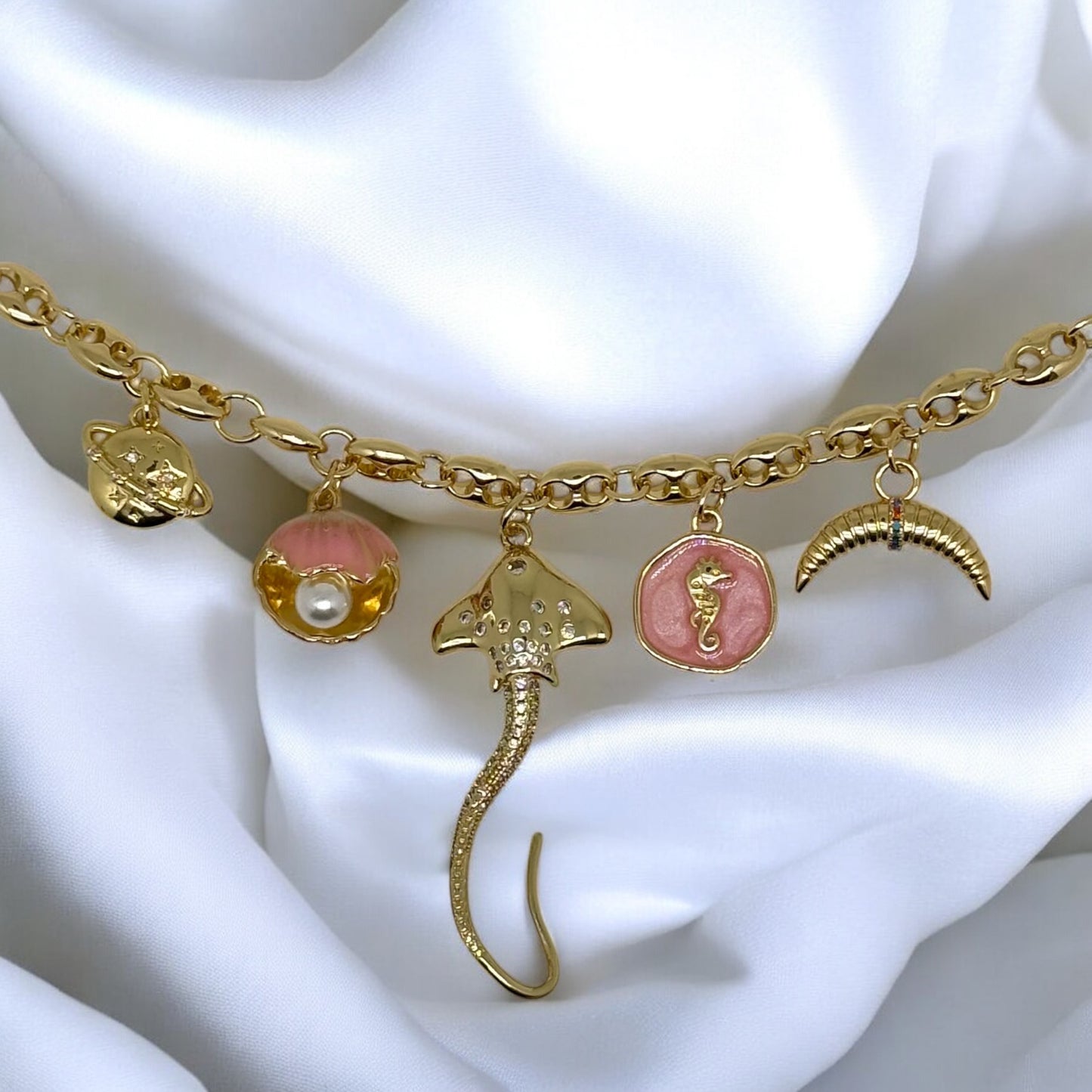 Pearluna Stellar Necklace (Handmade & Limited Edition)