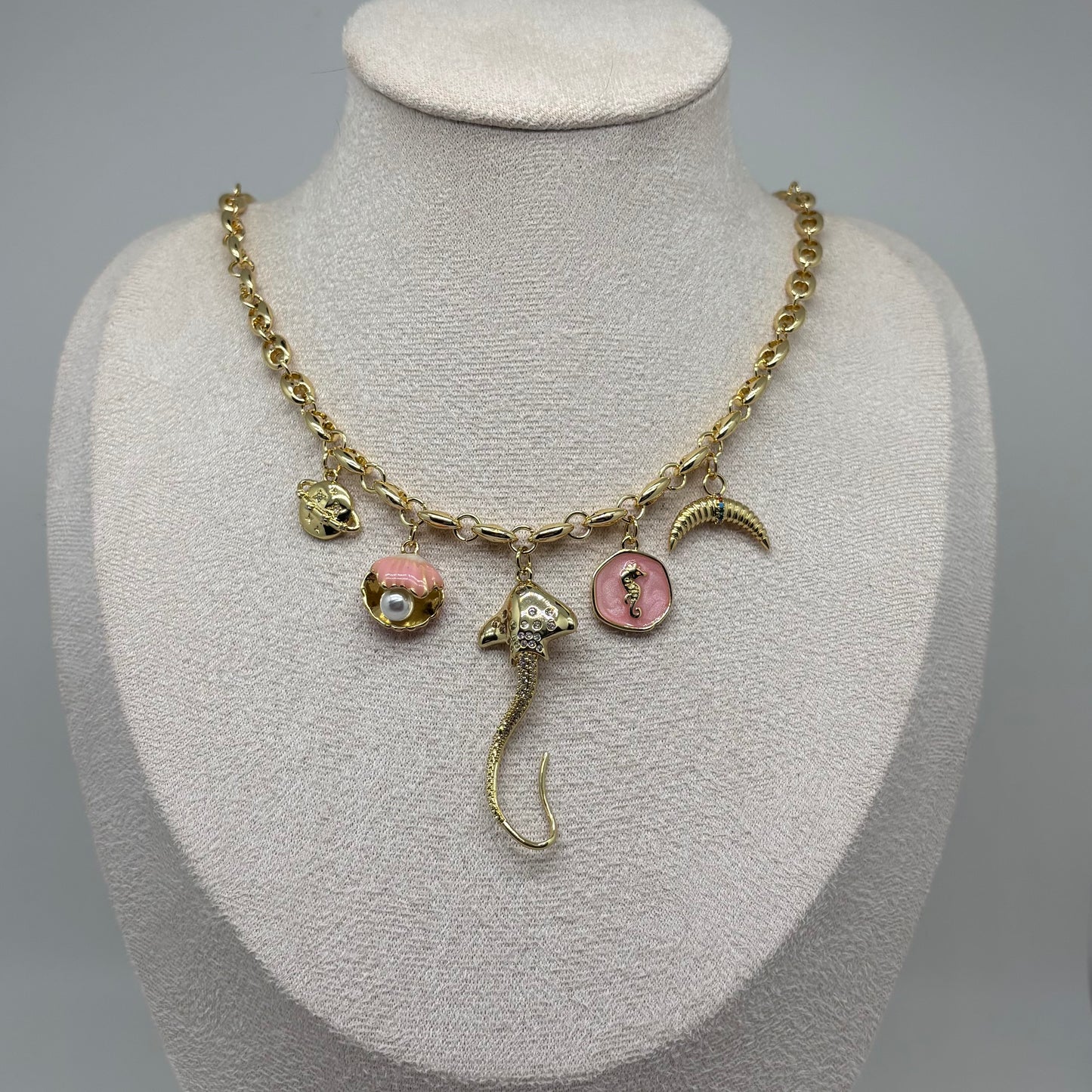 Pearluna Stellar Necklace (Handmade & Limited Edition)