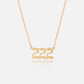 Vintage Angel Numbers Necklace