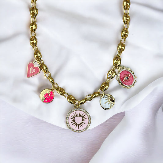 Blush Harmony Necklace (Handmade & Limited Edition)