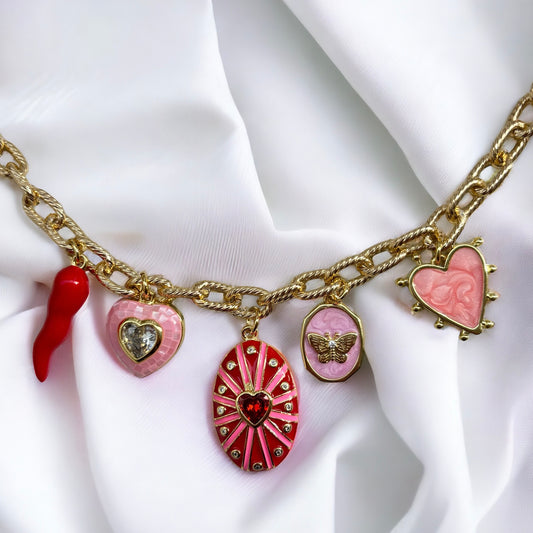 Pink Spice Necklace (Handmade & Limited Edition)